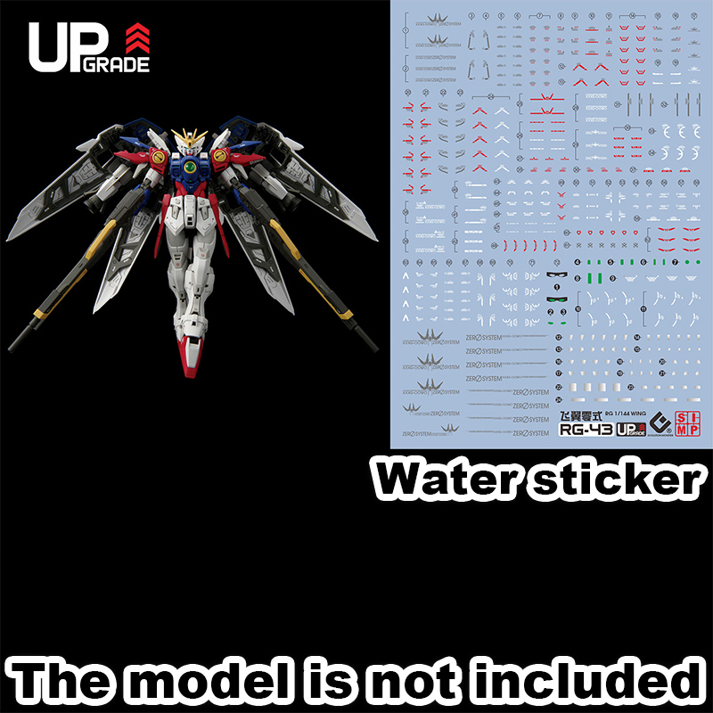 Bandai Gundam Rg - Adesivo EVO RG43 per RG 1/144
