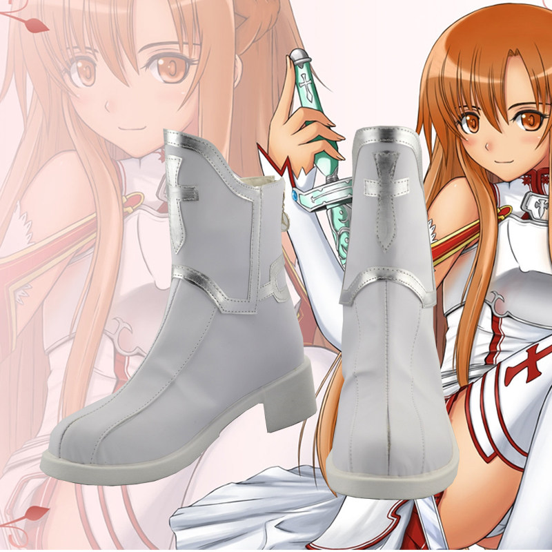 Sword Art Online Cape - Scarpe Cosplay Anime Yuuki Asuna Sword