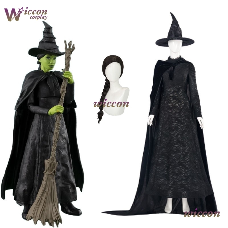 Anime Cosplay Kid - YesoK Film Wicked Elphaba Costume Cosplay