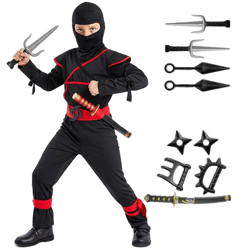 Anime Cosplay Kid - Costume da samurai giapponese per bambini