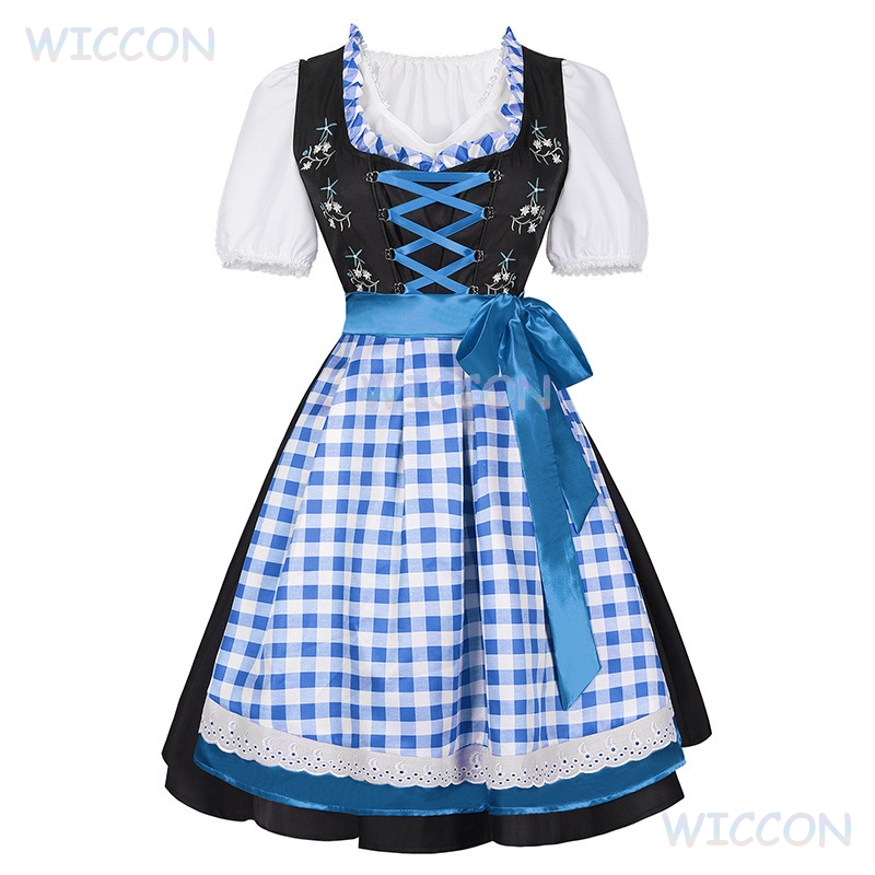 2025 Nuovo Oktoberfest Dirndl  - Anime Cosplay Plus Size recensione e prezzo
