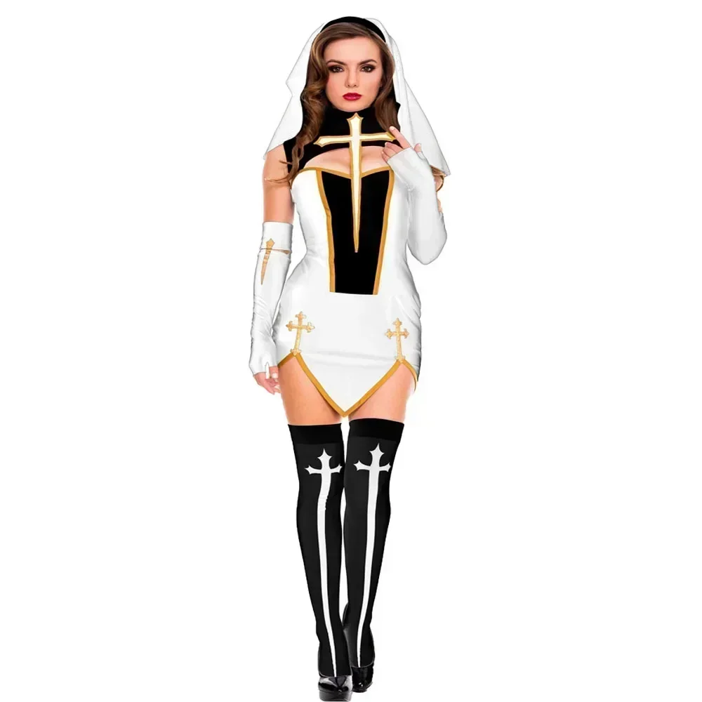 Costume da Suora Sexy per Donn - Anime Cosplay Nun recensione e prezzo