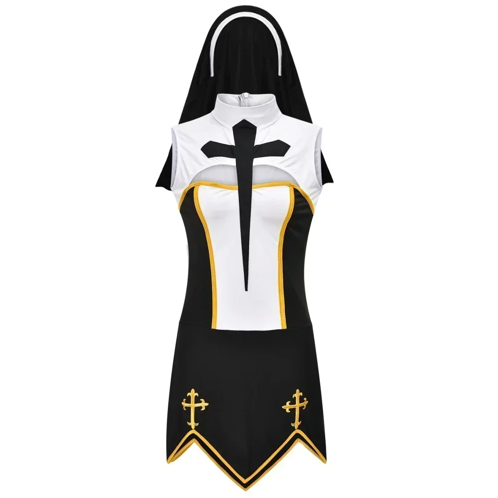 Costume da Suora Sexy per Donn - Anime Cosplay Nun recensione e prezzo