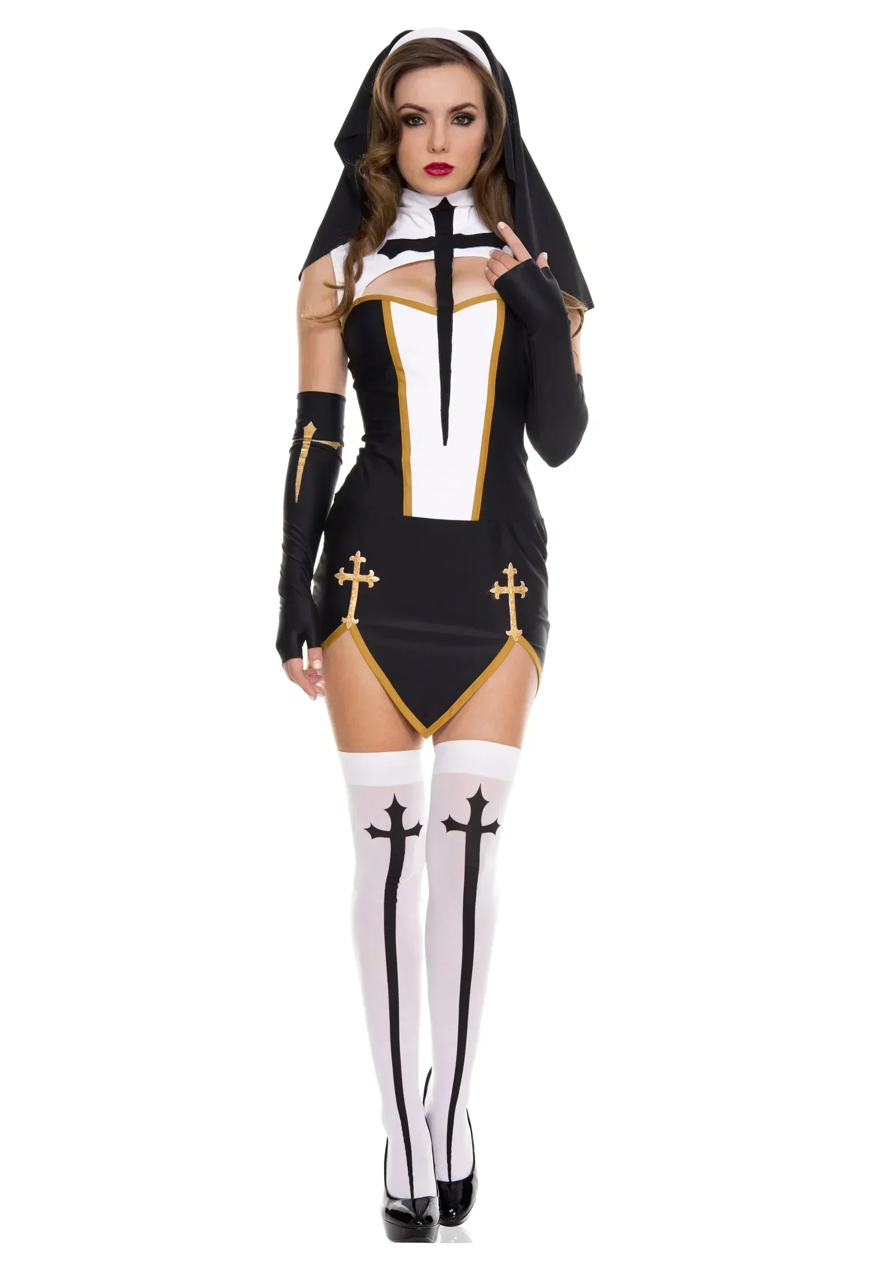 Costume da Suora Sexy per Donn - Anime Cosplay Nun recensione e prezzo
