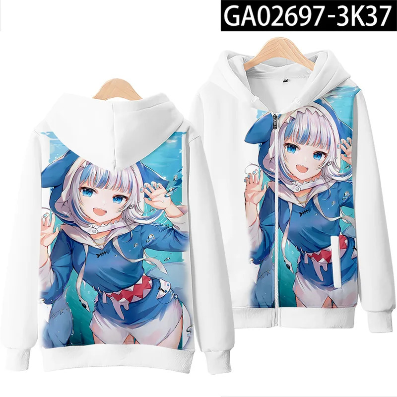 anime Gawr Gura cosplay 3D Sta - Anime Cosplay Thick recensione e prezzo