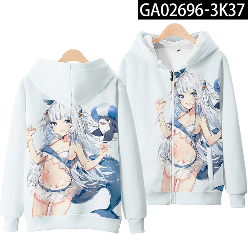 anime Gawr Gura cosplay 3D Sta - Anime Cosplay Thick recensione e prezzo