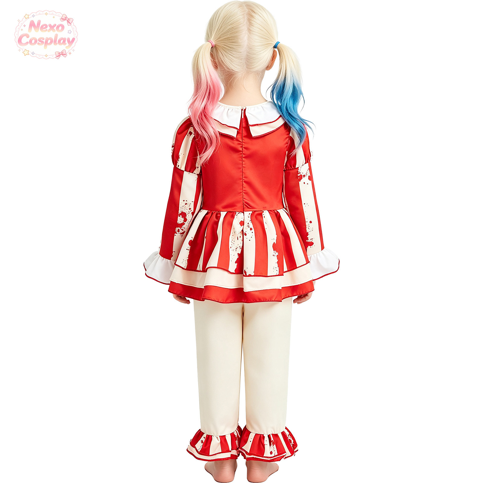 Costume da clown horror a righ - Anime Cosplay Kid recensione e prezzo