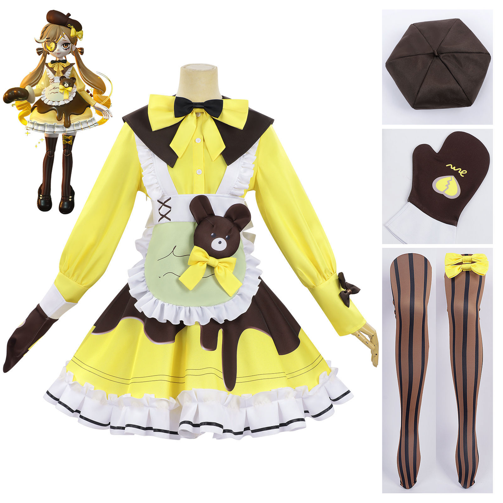 Costume Cosplay Eggy Party Sca - Anime Cosplay Kid recensione e prezzo