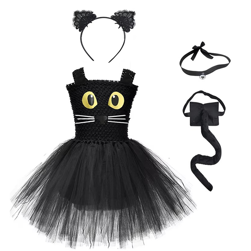 Abito tutù da gatto nero per r - Anime Cosplay Kid recensione e prezzo