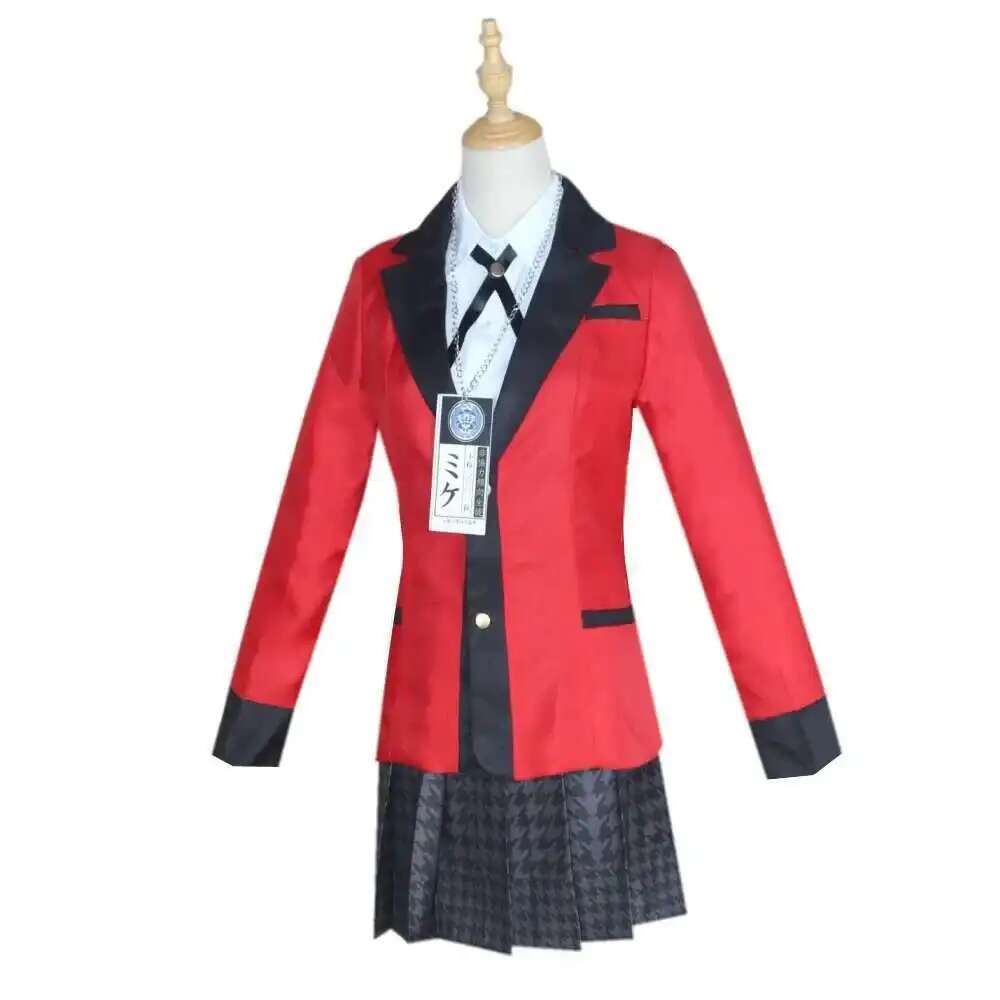 Anime Kakegurui Jabami Yumeko  - Anime Cosplay Outfit Girl recensione e prezzo