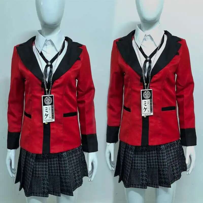 Anime Kakegurui Jabami Yumeko  - Anime Cosplay Outfit Girl recensione e prezzo