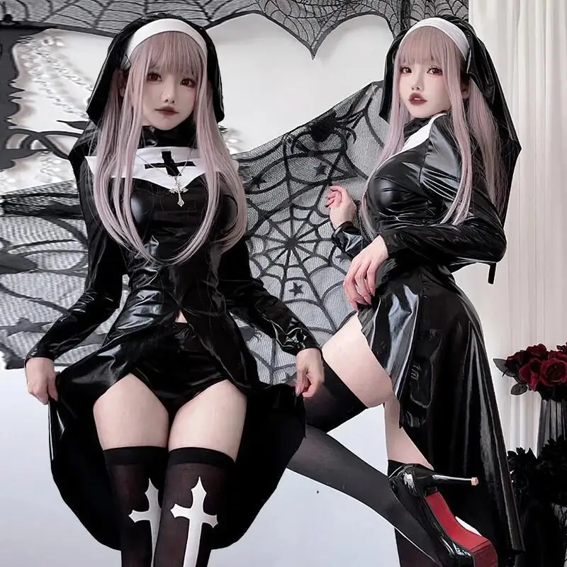 Costume da Suora per Cosplay,  - Anime Cosplay Nun recensione e prezzo