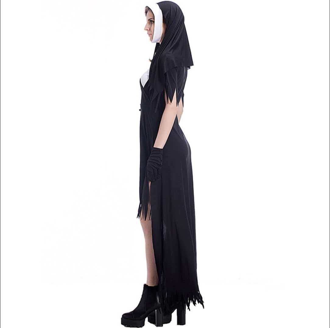 Set Costume da Suora Zombie pe - Anime Cosplay Nun recensione e prezzo