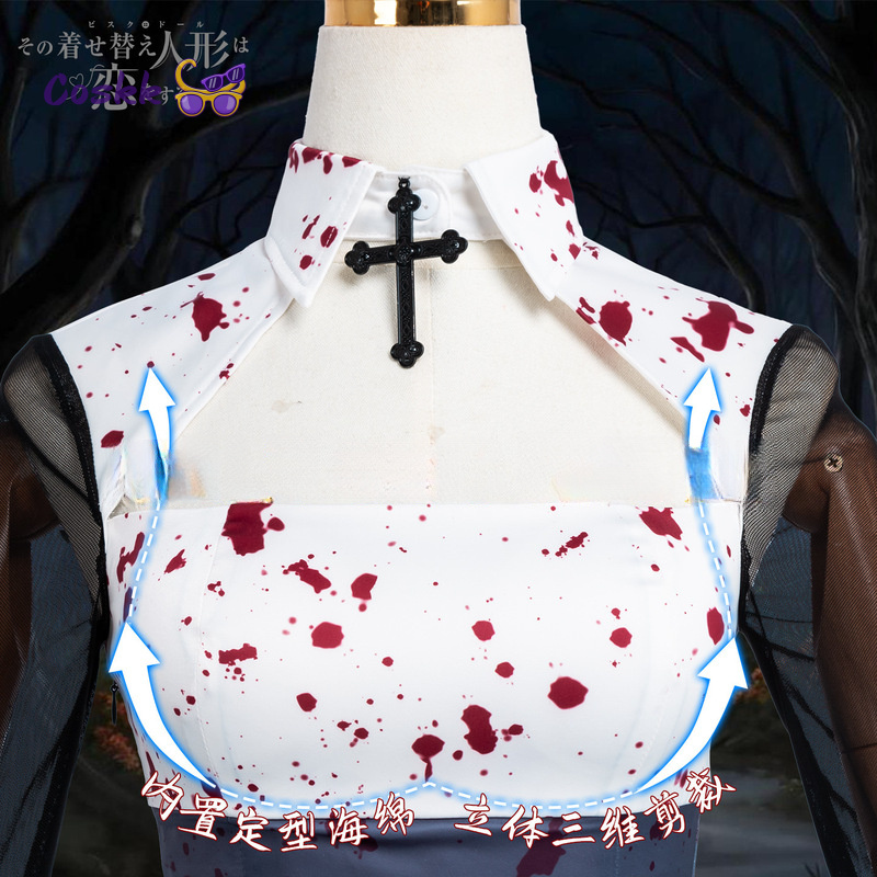 Costume Cosplay Kitagawa Marin - Anime Cosplay Nun recensione e prezzo